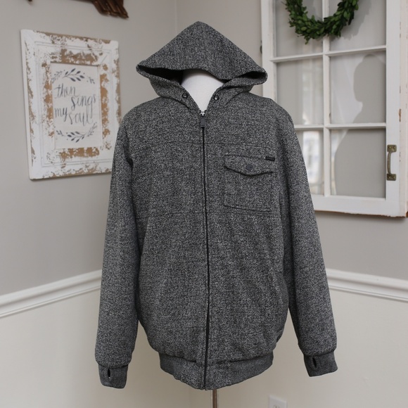 O'Neill Other - O'Neill Thick Gray Fleece Sherpa Coat